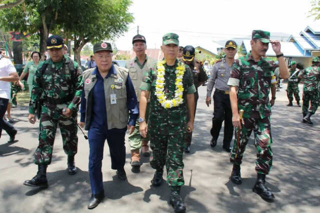 Simulasi Bencana, TNI Turunkan 2000 Personil